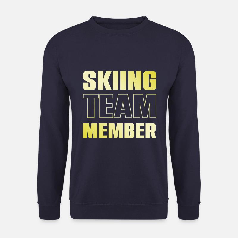 Skiing Team - Unisex Sweatshirt - navy