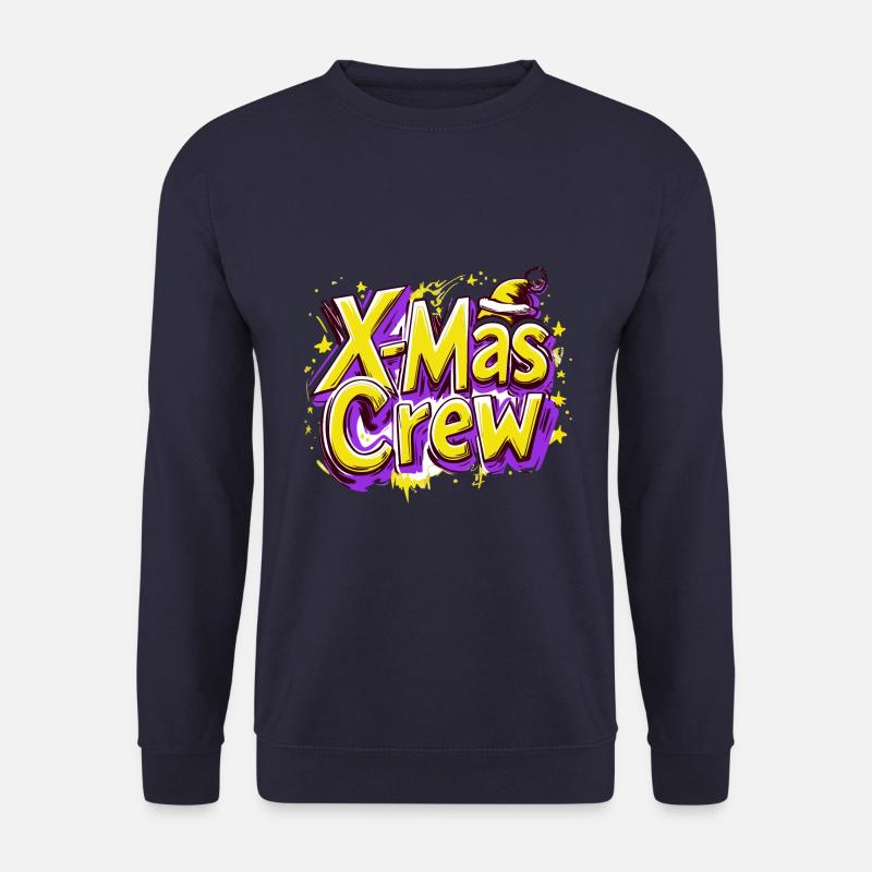 X-Mas Crew - Unisex Pullover - Navy