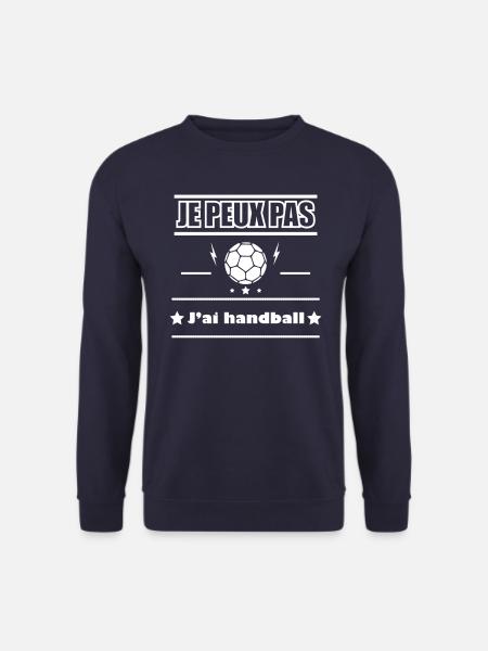 Je peux pas j'ai handball - Sweat-shirt Unisexe - marine