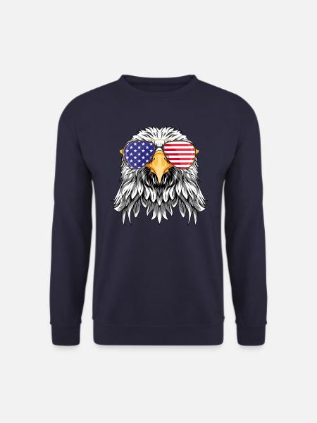 July 4 USA - Unisex Sweatshirt - navy