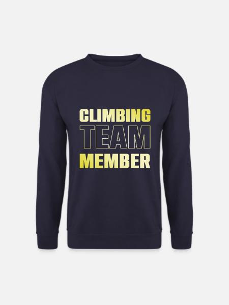Climbing Team - Unisex Sweatshirt - navy