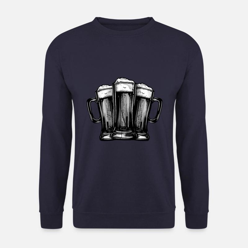 Équipe de chope de bière - Sweat-shirt Unisexe - marine