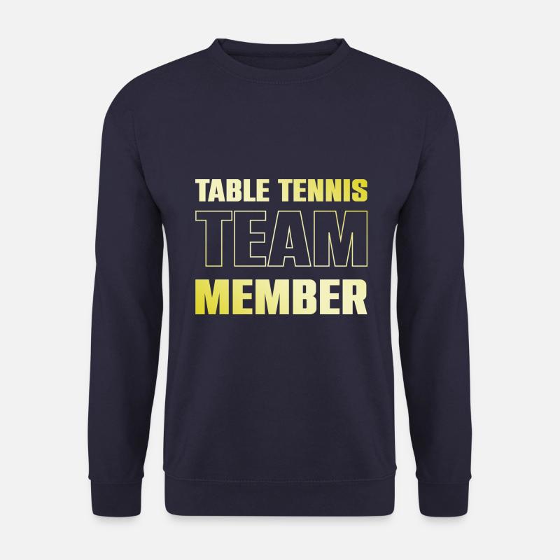 Table Tennis Team - Unisex Pullover - Navy