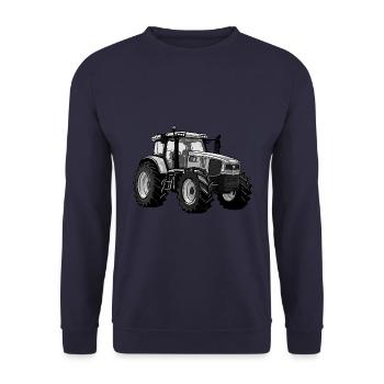 Tractor - Unisex Sweatshirt - navy - Front - Alina (178cm) & Michal (187cm)