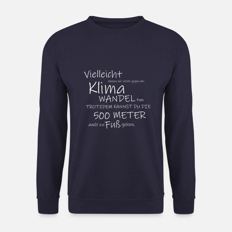 Klimawandel - Unisex Pullover - Navy