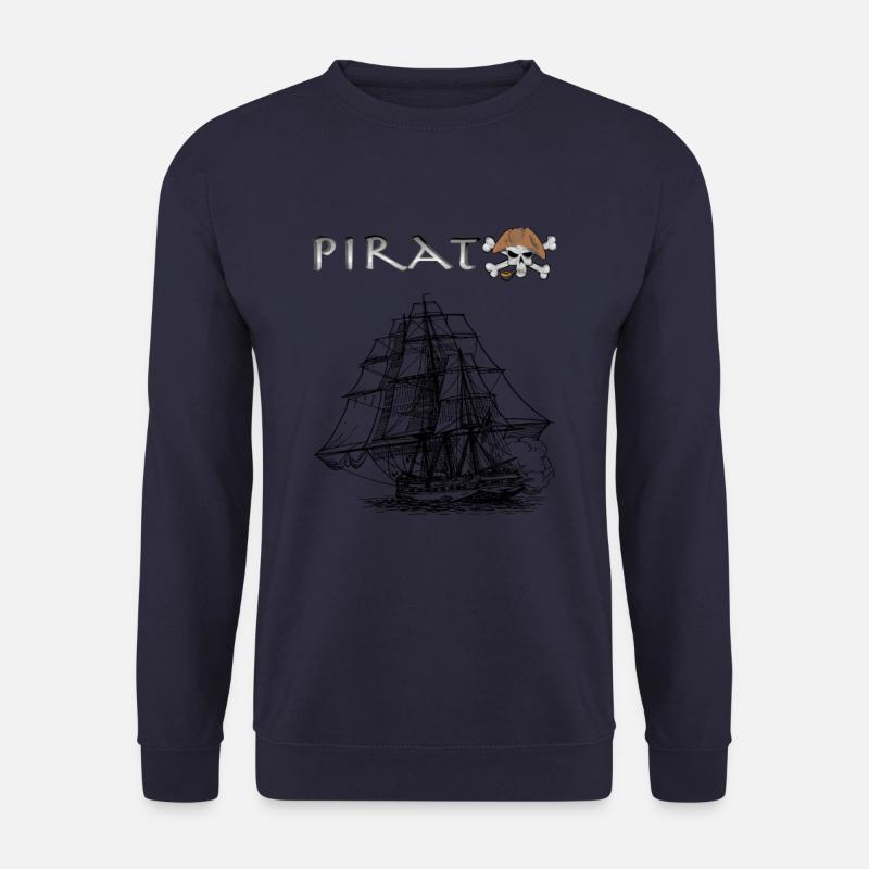 Piratenschiff - Unisex Pullover - Navy