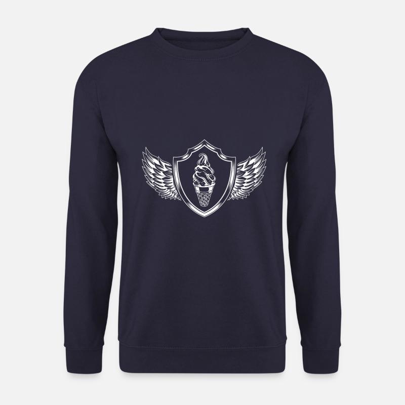 Eis Lecker Wappen - Unisex Pullover - Navy