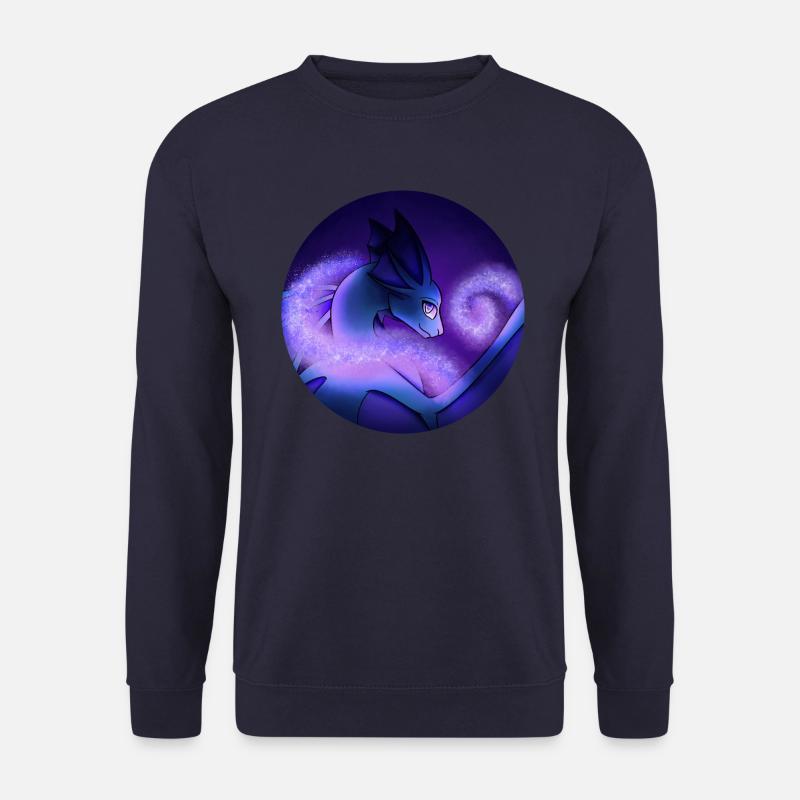 Sternenstaub-Drache - Unisex Pullover - Navy