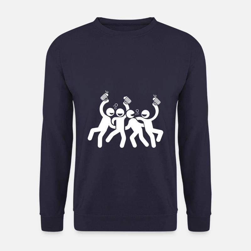 drinking drinking team - Unisex Sweatshirt - navy