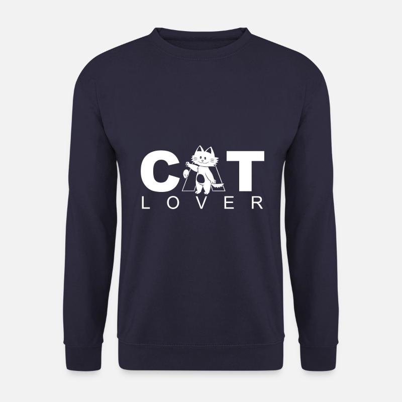 Cat Lover - Unisex Pullover - Navy