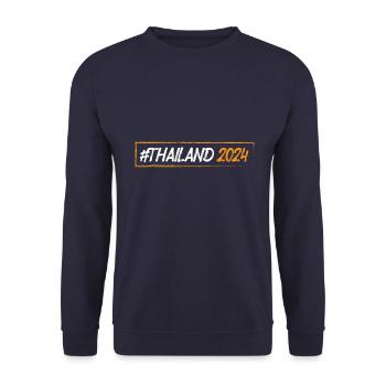 Thailand 2024 - Unisex Pullover - Navy - Vorne - Alina (178cm) & Michal (187cm)