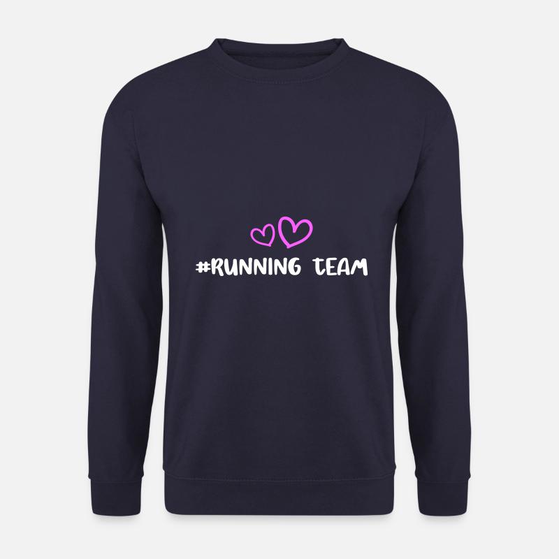 Running Team Herz - Unisex Pullover - Navy