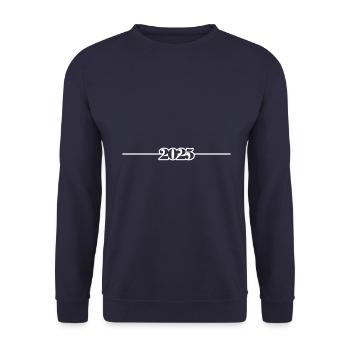Année 2025 - Sweat-shirt Unisexe - marine - Devant - Alina (178cm) & Michal (187cm)