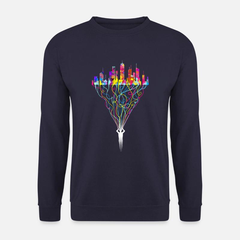 Concentration - Anxiety - Unisex Sweatshirt - navy