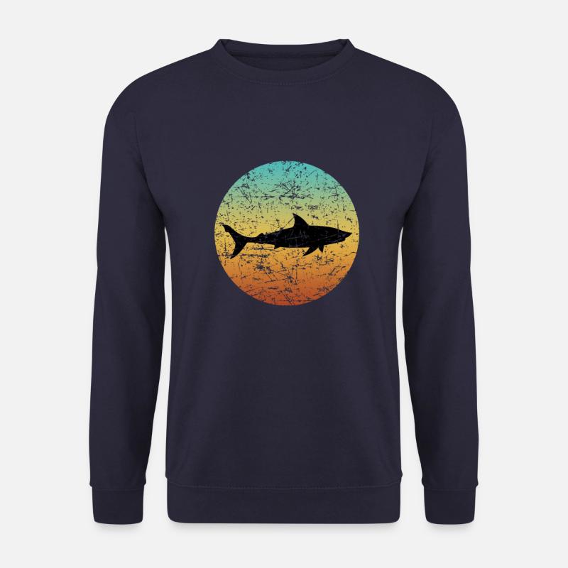 SHARK - Unisex Pullover - Navy