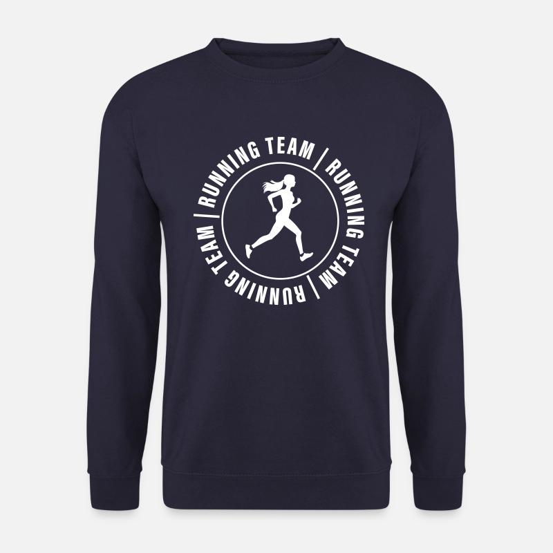 Running Team Marathon Frau - Unisex Pullover - Navy