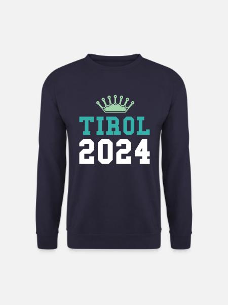 Tyrol 2024 Krone - Unisex Sweatshirt - navy
