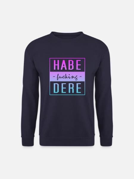 Habe Dere - Unisex Pullover - Navy