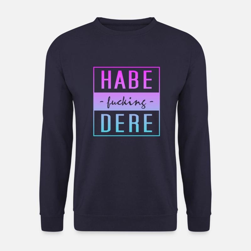 Habe Dere - Unisex Pullover - Navy