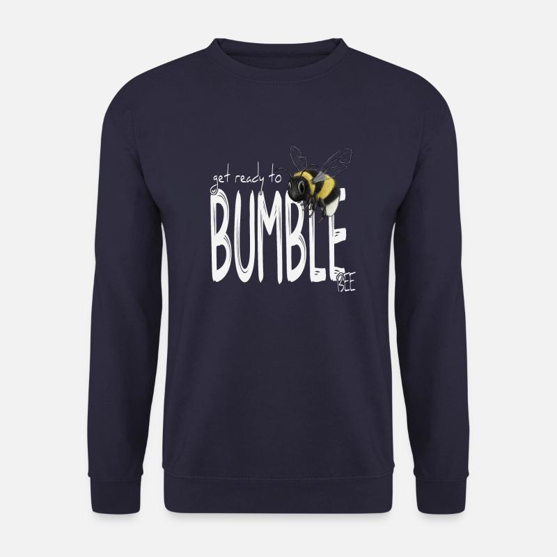 Get Ready To Bumble-Bee Hummel Humor Fun - Unisex Pullover - Navy