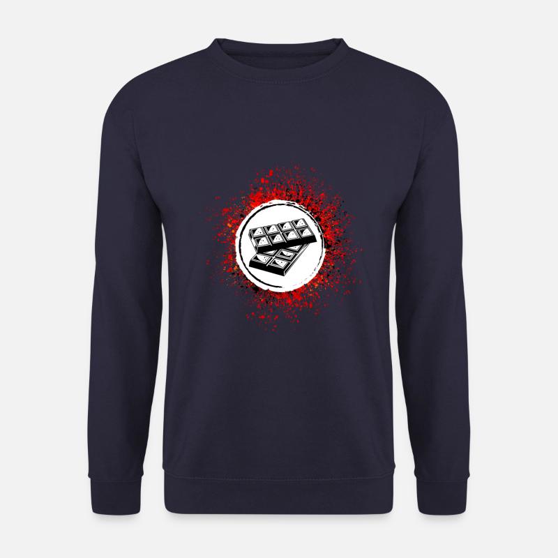 Chocolate Icon Icon - Unisex Sweatshirt - navy