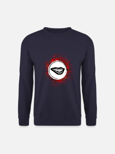 Lèvres symbole Beauté - Sweat-shirt Unisexe - marine