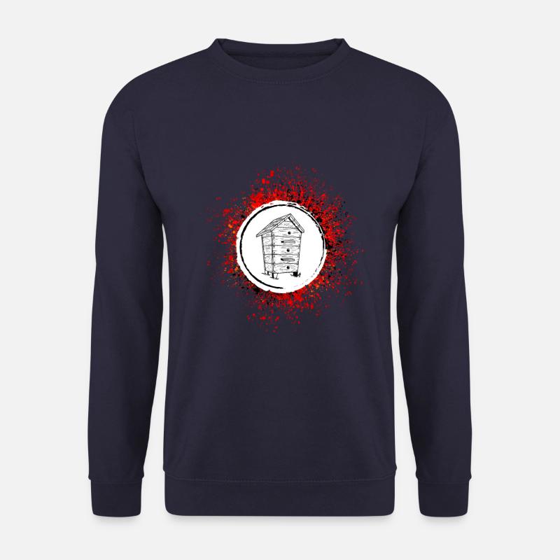 Honey Beekeeper Bees - Unisex Sweatshirt - navy