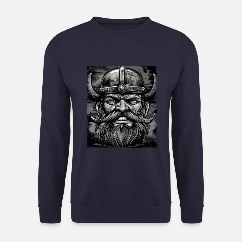 Wikinger Krieger Valhalla Odin - Unisex Pullover - Navy