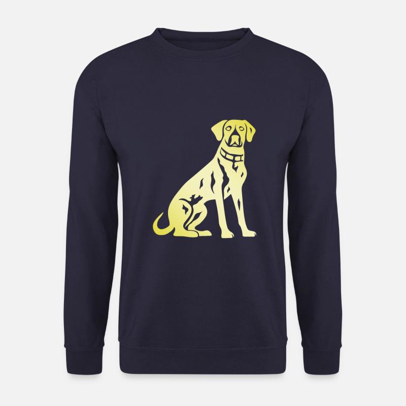 Dalmatiner Hund Silhouette - Unisex Pullover - Navy