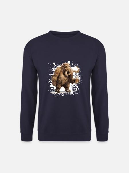 Mammut Beer Funny - Unisex Sweatshirt - navy