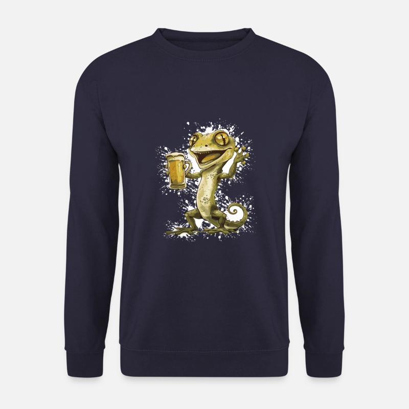 Echse Bier Lustig - Unisex Pullover - Navy
