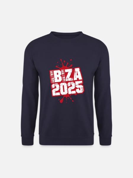 Ibiza 2025 Blobs - Unisex Sweatshirt - navy