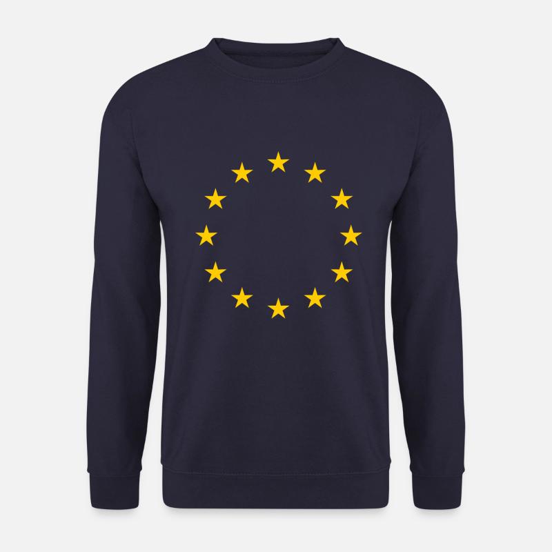 Europa Flagge - Unisex Pullover - Navy