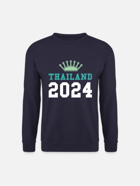 Thailand 2024 Krona - Unisex Sweatshirt - navy
