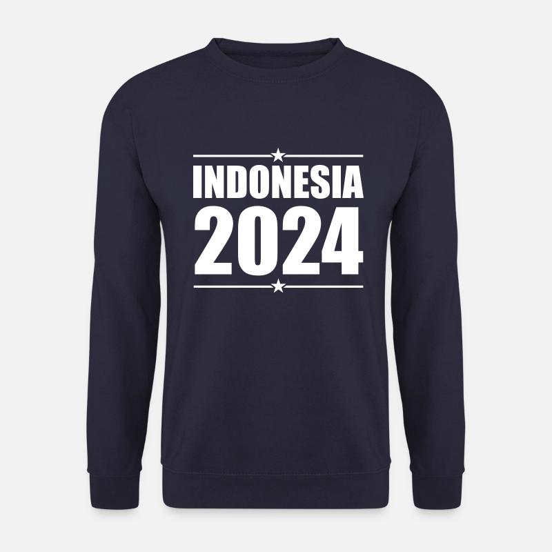 Indonesia 2024 - Unisex Pullover - Navy
