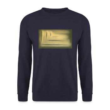04 archétypes - Sweat-shirt Unisexe - marine - Devant - Alina (178cm) & Michal (187cm)