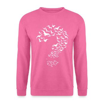 Batman The Riddler weiß - Unisex Pullover - Pink - Vorne