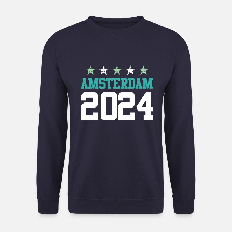 Amsterdam 2024 Reisen - Unisex Pullover - Navy