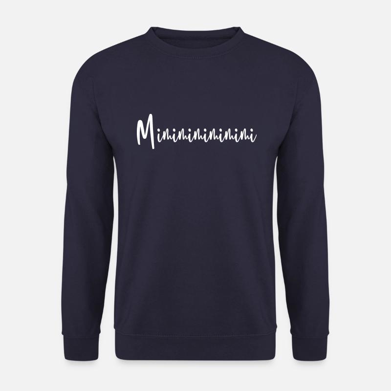 Mimimimi - Design - Unisex Sweatshirt - navy