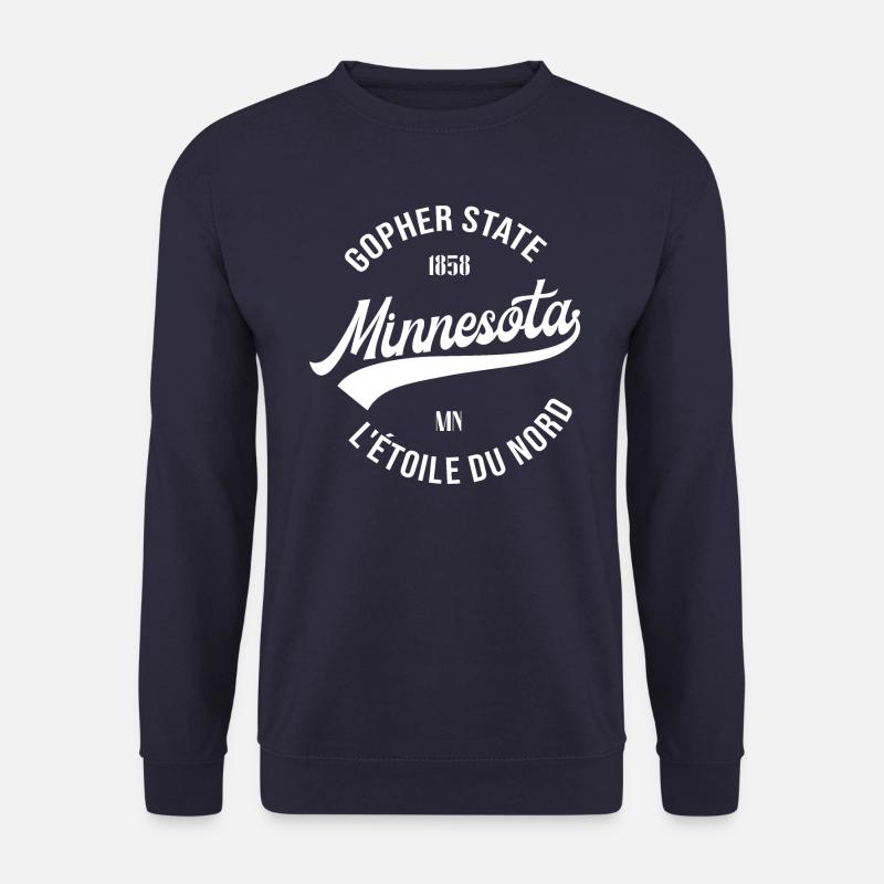 Minnesota - Unisex Pullover - Navy