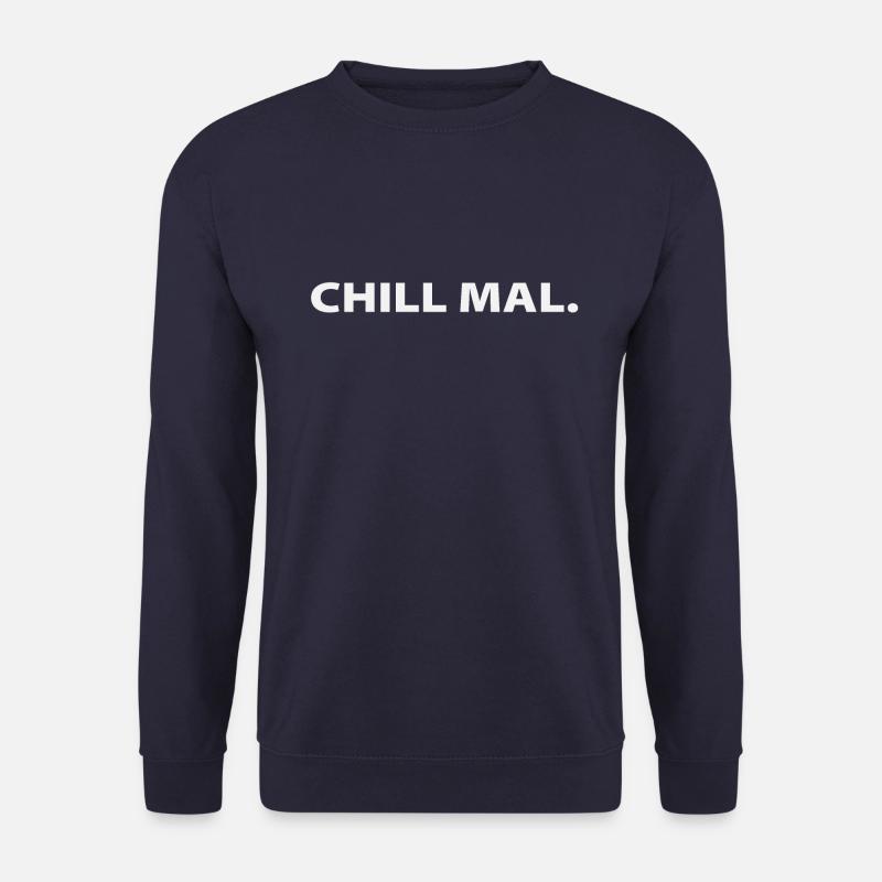 CHILL MAL. - Unisex Pullover - Navy