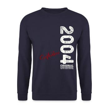 20ème Anniversaire Légende Septembre 2004 Volume 04 - Sweat-shirt Unisexe - marine - Devant - Alina (178cm) & Michal (187cm)