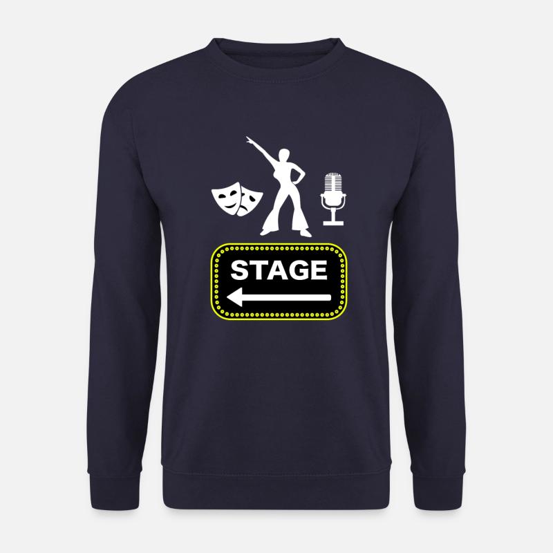 Musical - Unisex Pullover - Navy