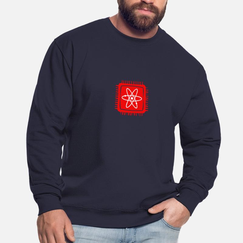 Quantum Computer Quantum Computer Physics Atom Chip Unisex Sweatshirt
