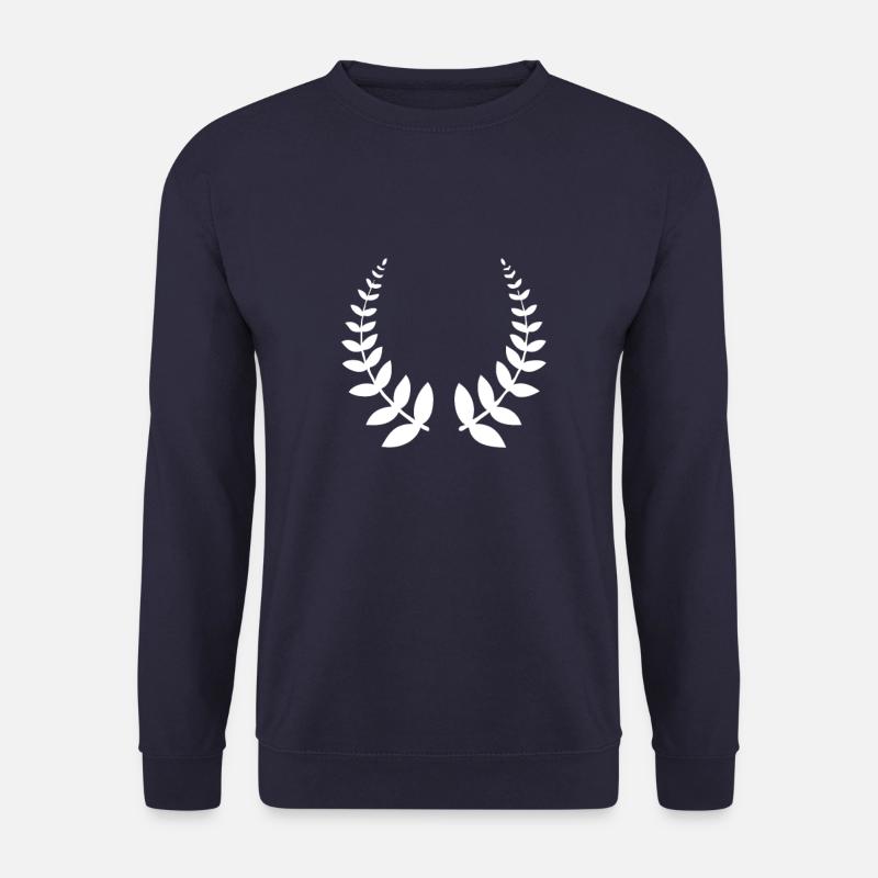 Siegerkranz Lorbeerkranz Gewinner Geschenk - Unisex Pullover - Navy