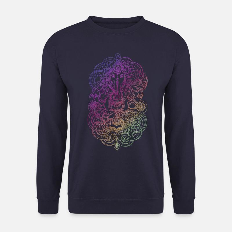 Ganesh rainbow - Unisex Sweatshirt - navy