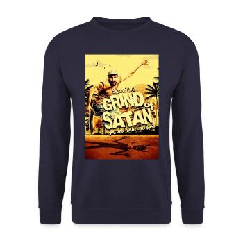 Skate - Sweat-shirt Unisexe - marine - Devant - Alina (178cm) & Michal (187cm)