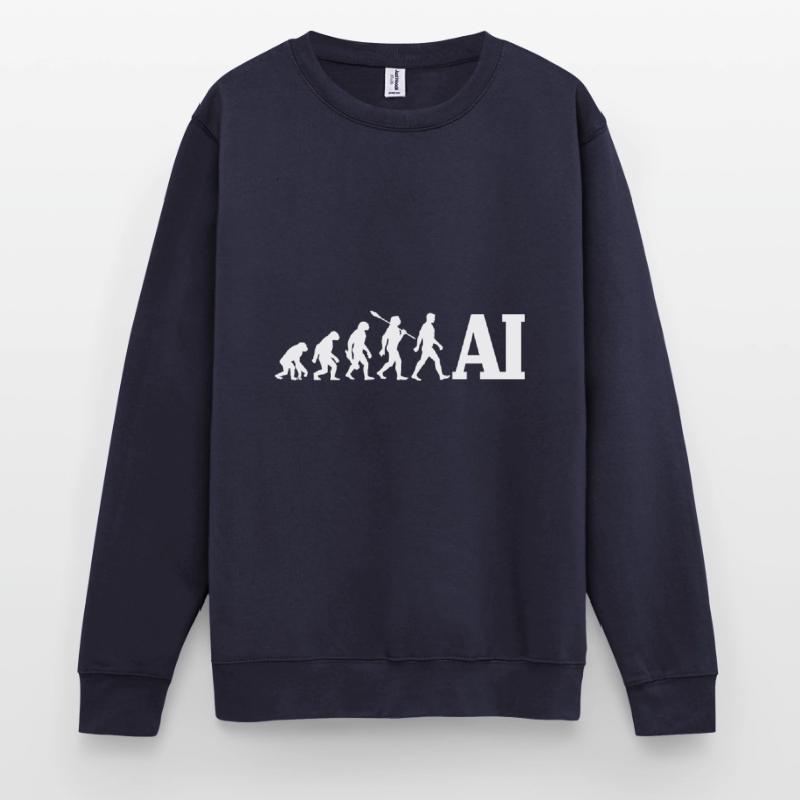 Evolution - Artificial Intelligence - AI Unisex Sweatshirt