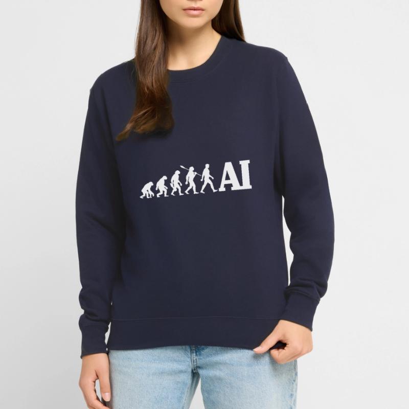 Evolution - Artificial Intelligence - AI Unisex Sweatshirt