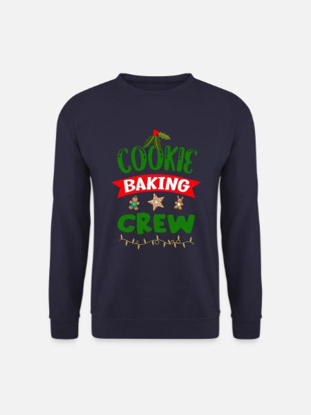 Weihnachten Cookie Baking Crew Kekse - Unisex Pullover - Navy